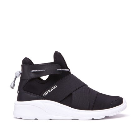 Supra Anevay - Γυναικεια Sneakers Ψηλα - Μαυρα (GR4190)